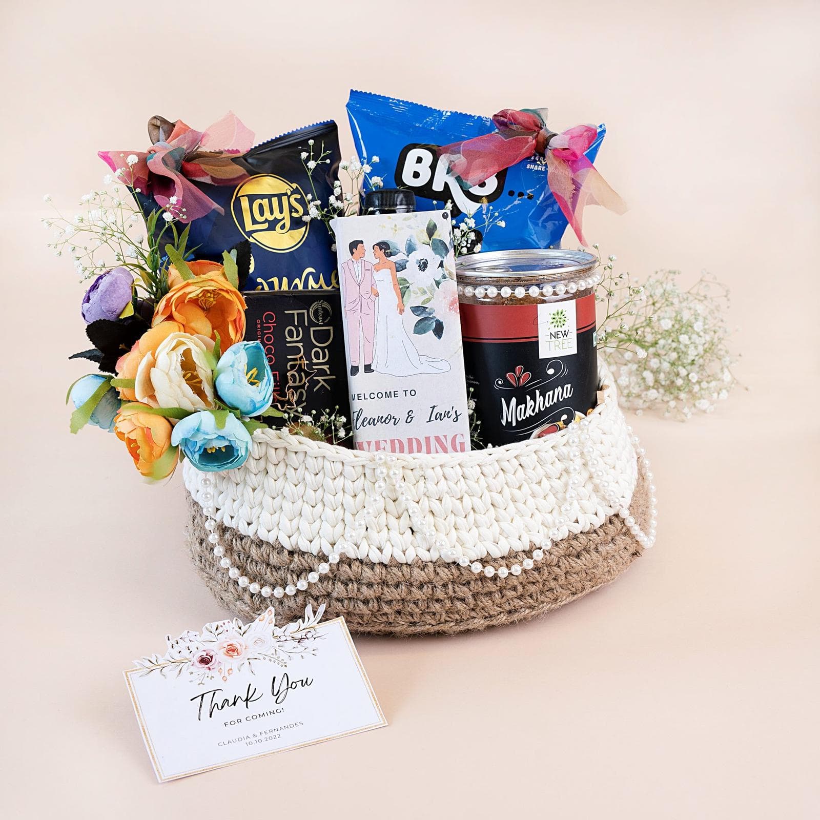 Wedding Welcome Gift Basket