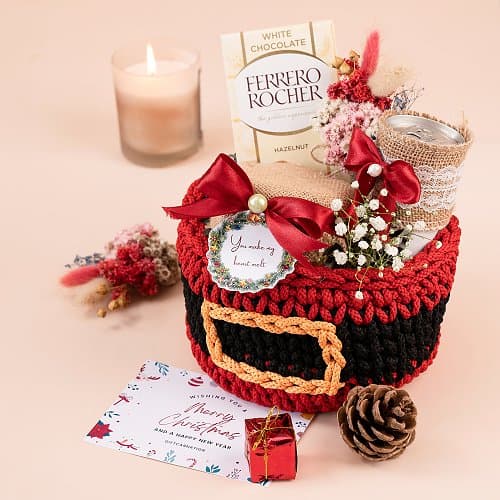Winter Wedding Welcome Room Basket